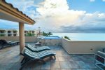 Your private ocean view terrace with Jacuzzi